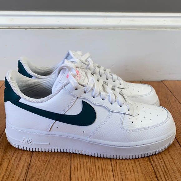Nike Shoes - NIKE AIR FORCE 1 ‘07 dark teal & pink size 8